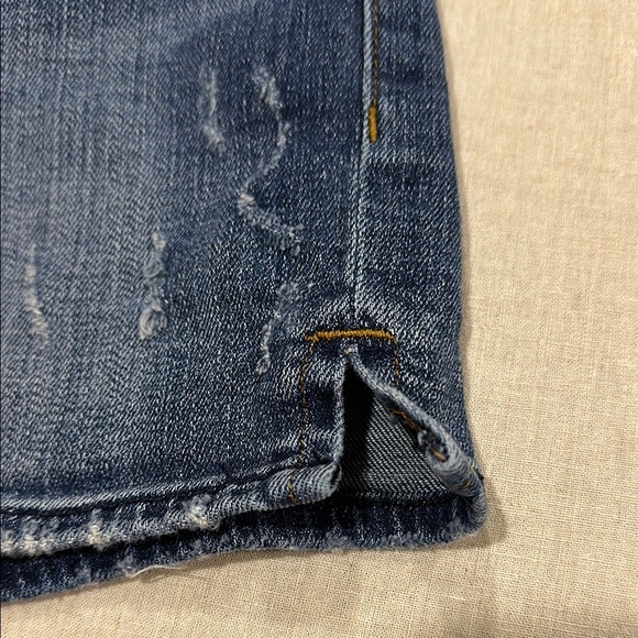 Rock & Republic Dark Blue Jean Shorts - Picture 4 of 9